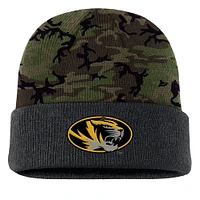 Men's Nike  Camo Missouri Tigers Military Appreciation Cuffed Knit Hat