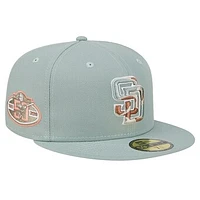 Men's New Era Green San Diego Padres Spring Forest 59FIFTY Fitted Hat