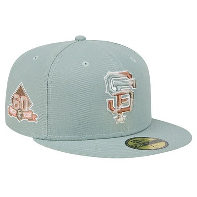 Men's New Era Green San Francisco Giants Spring Forest 59FIFTY Fitted Hat