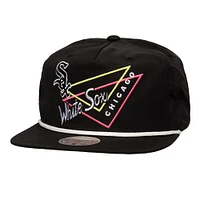 Men's Mitchell & Ness Black Chicago White Sox Pew Pew Deadstock Adjustable Hat