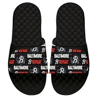 Men's ISlide  Black Baltimore Orioles 2023 City Connect Repeat Slide Sandals