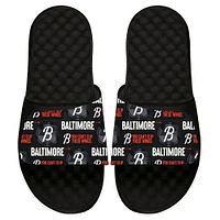 Men's ISlide  Black Baltimore Orioles 2023 City Connect Repeat Slide Sandals