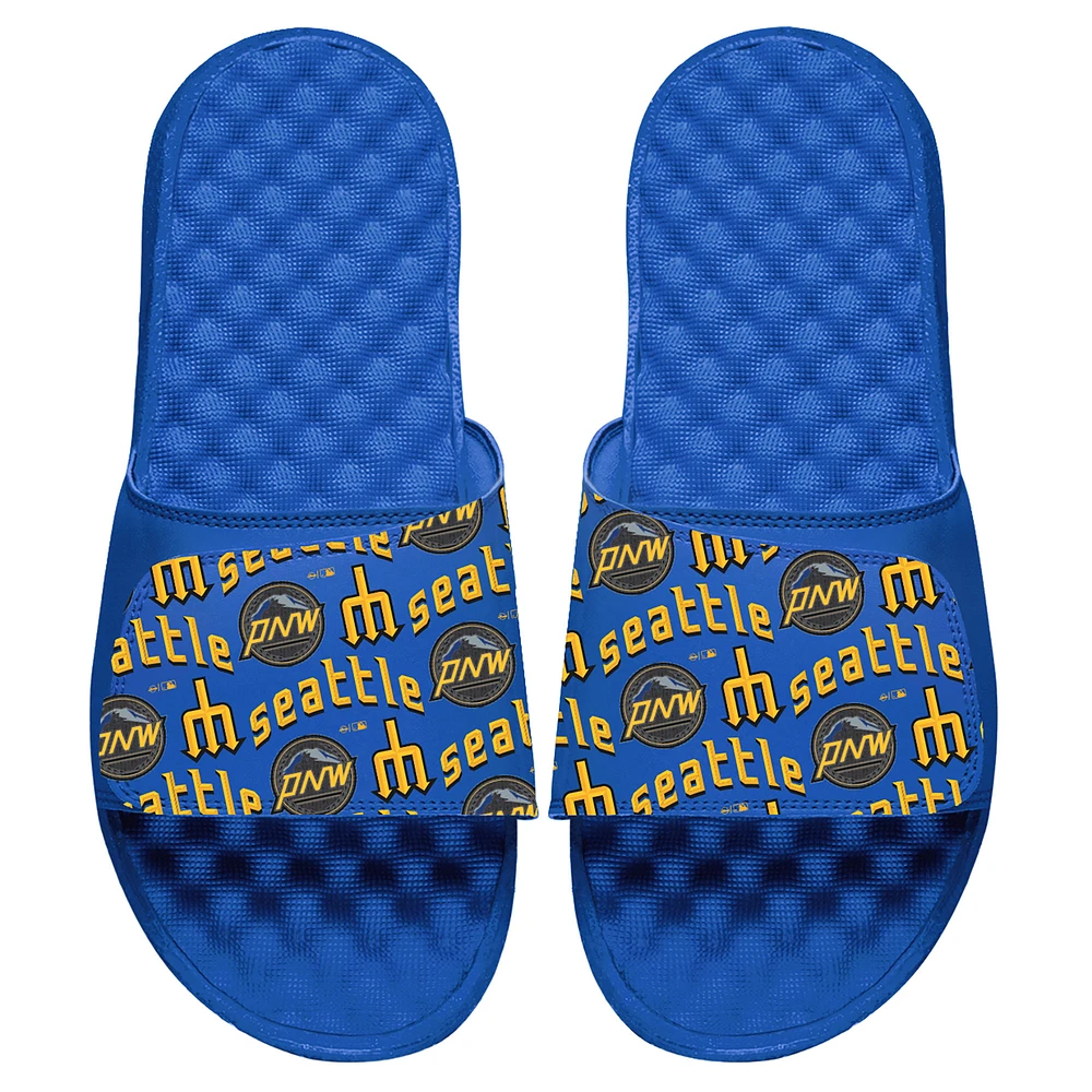 Men's ISlide Royal Seattle Mariners 2023 City Connect Repeat Slide Sandals