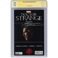 Benedict Cumberbatch Doctor Strange Autographed Prelude #2 Comic Book - Signed in Silver Ink