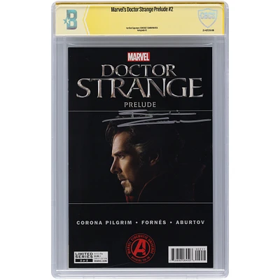Benedict Cumberbatch Doctor Strange Autographed Prelude #2 Comic Book - Signed in Silver Ink