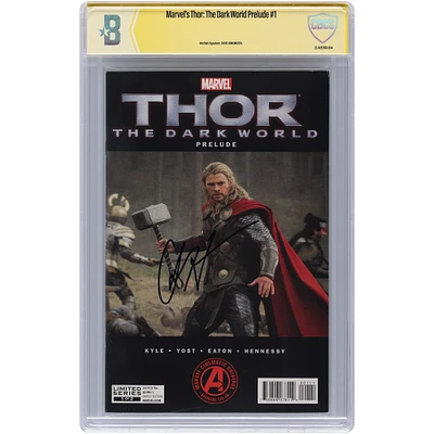 Chris Hemsworth Marvel's Thor: The Dark World Autographed Prelude #1 Comic Book - Signed in Black Ink