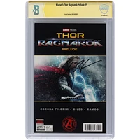 Chris Hemsworth Marvel's Thor: Ragnarok Autographed Prelude #3 Comic Book - Signed in Black Ink - CBCS