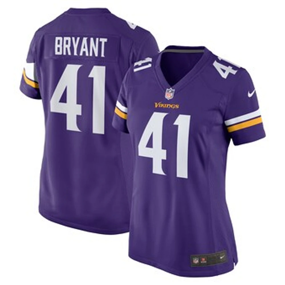 Women's Nike Austin Bryant  Purple Minnesota Vikings Game Jersey