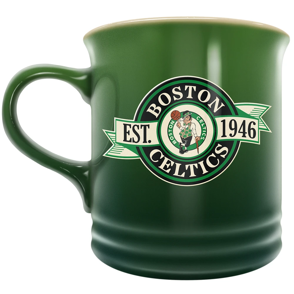 The Sports Vault Boston Celtics 14 oz. Stoneware Mug