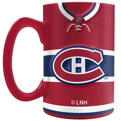 The Sports Vault Montreal Canadiens 20 oz. Jersey Sculpted Mug