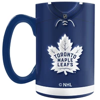 The Sports Vault Toronto Maple Leafs 20 oz. Jersey Sculpted Mug