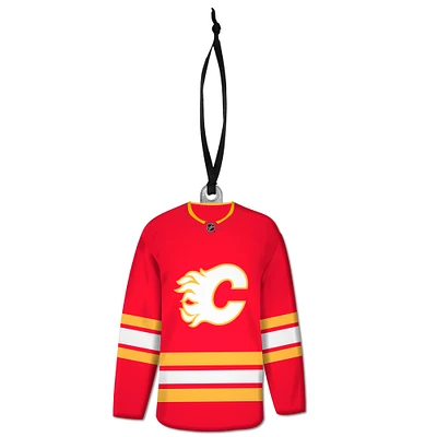 The Sports Vault Calgary Flames Jersey Ornament