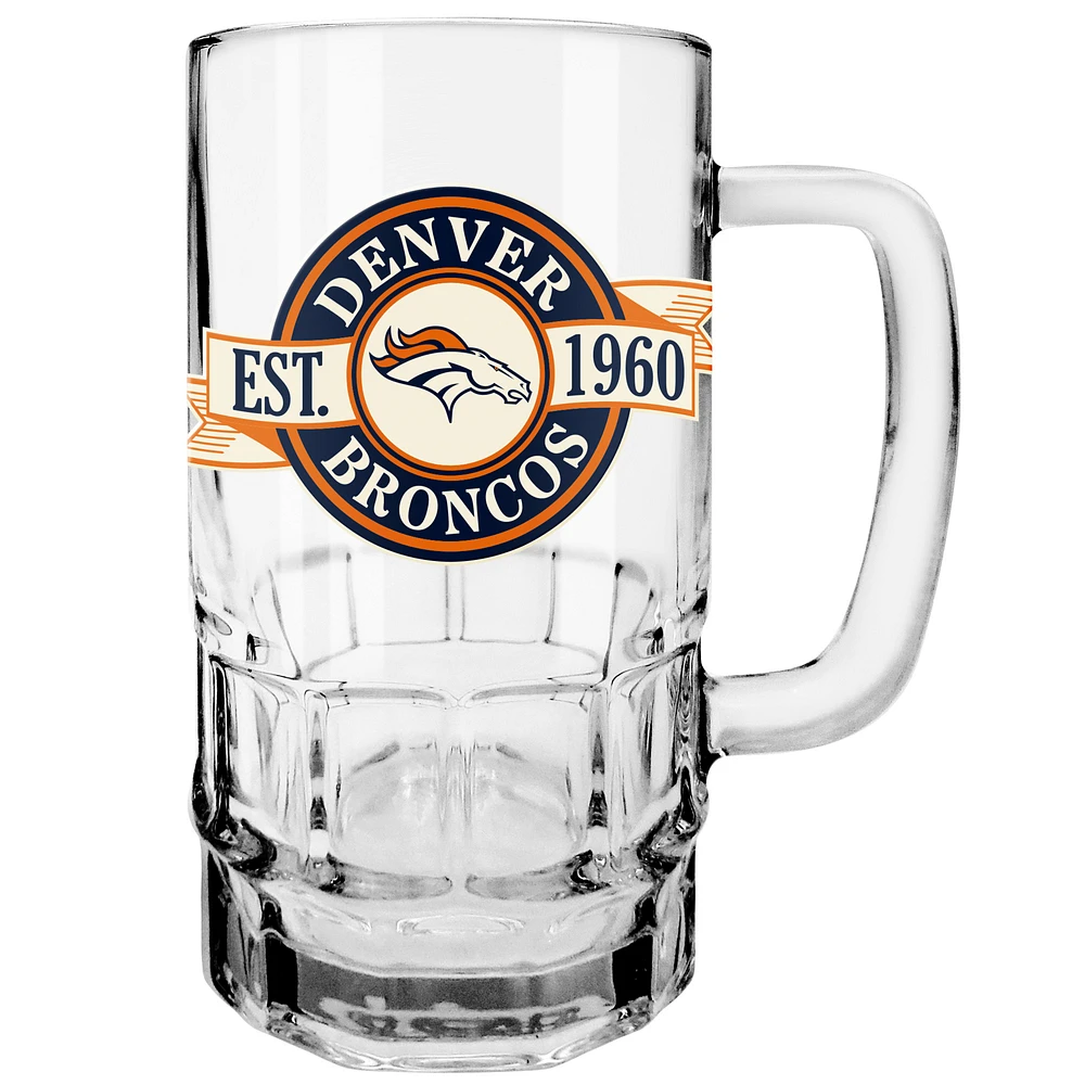 The Sports Vault Denver Broncos 18 oz. Beer Stein