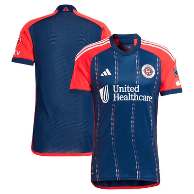 Men's adidas  Navy New England Revolution 2024 Boston Tea Party Authentic Jersey