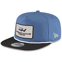 Men's New Era  Light Blue Stewart-Haas Racing Golfer Snapback Adjustable Hat