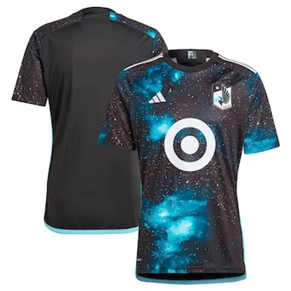 Men's adidas  Black Minnesota United FC 2024 Starry Night Replica Jersey