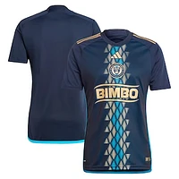 Men's adidas  Navy Philadelphia Union 2024 The XV Kit Replica Jersey