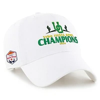 Men's '47  White Oregon Ducks 2024 Fiesta Bowl Champions Clean Up Adjustable Hat