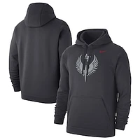 Men's Nike Anthracite Air Force Falcons Special Operations Command Club Fleece Pullover Hoodie