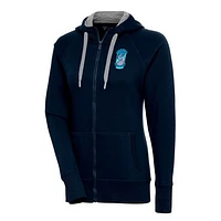 Women's Antigua Navy Forward Madison FC Victory Full-Zip Hoodie