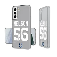Keyscaper Quenton Nelson Indianapolis Colts Galaxy Clear Case