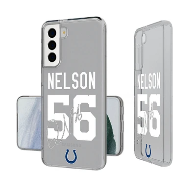 Keyscaper Quenton Nelson Indianapolis Colts Galaxy Clear Case