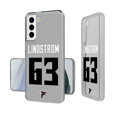 Keyscaper Chris Lindstrom Atlanta Falcons Galaxy Clear Case
