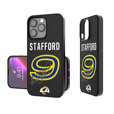 Keyscaper Matthew Stafford Los Angeles Rams iPhone Bump Case