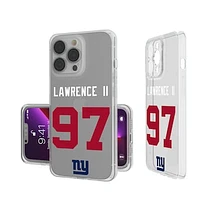 Keyscaper Dexter Lawrence II New York Giants iPhone Clear Case