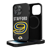Keyscaper Matthew Stafford Los Angeles Rams iPhone Magnetic Bump Case