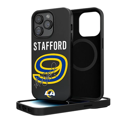 Keyscaper Matthew Stafford Los Angeles Rams iPhone Magnetic Bump Case
