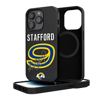 Keyscaper Matthew Stafford Los Angeles Rams iPhone Magnetic Bump Case