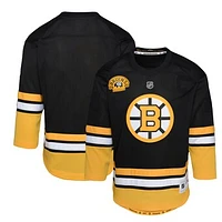 Infant Black Boston Bruins 100th Anniversary Replica Jersey