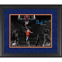 Chet Holmgren Oklahoma City Thunder Framed 11" x 14" Spotlight Photograph - Facsimile Signature