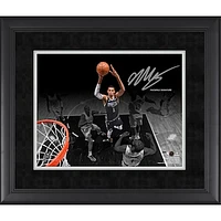 Victor Wembanyama San Antonio Spurs Framed 11" x 14" Spotlight Photograph - Facsimile Signature