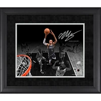 Victor Wembanyama San Antonio Spurs Framed 11" x 14" Spotlight Photograph - Facsimile Signature