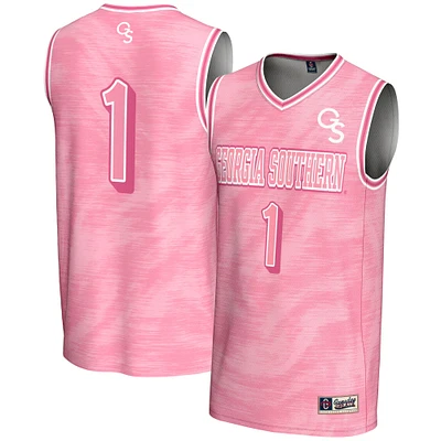 Unisex GameDay Greats #1 Pink Georgia Southern Eagles Lightweight Basketball Fashion Jersey