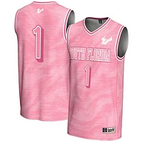 Youth GameDay Greats #1 Pink South Florida Bulls Lightweight Basketball Fashion Jersey