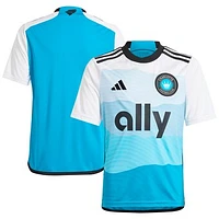 Youth adidas  Blue Charlotte FC 2024 The Carolina Kit: Explore Replica Jersey