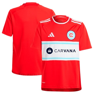 Youth adidas  Red Chicago Fire 2024 Return To Replica Jersey