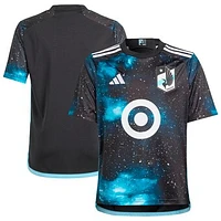 Youth adidas  Black Minnesota United FC 2024 Starry Night Replica Jersey