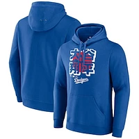Men's Fanatics Royal Los Angeles Dodgers Exclusive Japan Flag Pullover Hoodie