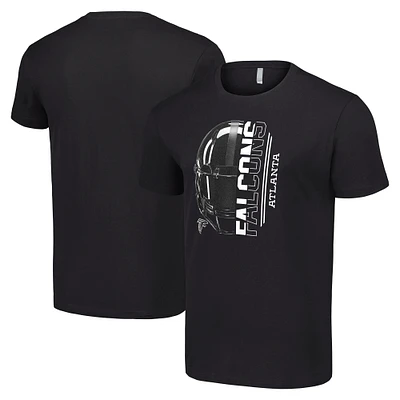 Men's Starter Atlanta Falcons Half Helmet Logo T-Shirt