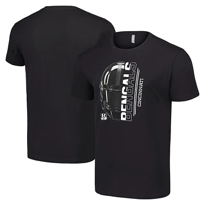 Men's Starter Cincinnati Bengals Half Helmet Logo T-Shirt