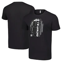 Men's Starter Cincinnati Bengals Half Helmet Logo T-Shirt
