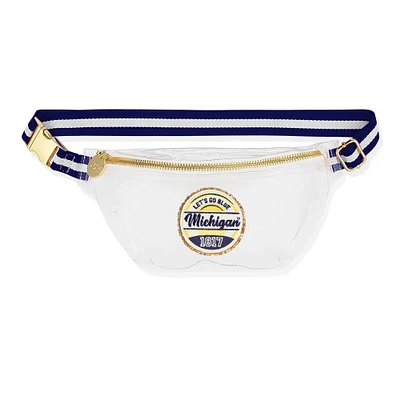 Stoney Clover Michigan Wolverines Stadium Clear Fanny Pack