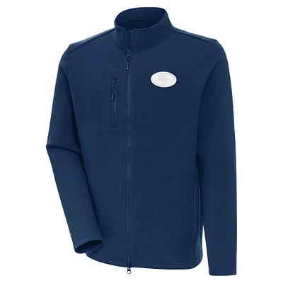 Men's Antigua Navy San Francisco 49ers Objection Full-Zip Jacket