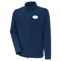 Men's Antigua Navy San Francisco 49ers Objection Full-Zip Jacket
