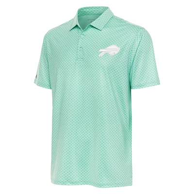 Men's Antigua Teal Buffalo Bills Dawdle Polo
