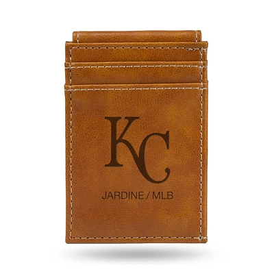 Brown Kansas City Royals Front Pocket Wallet